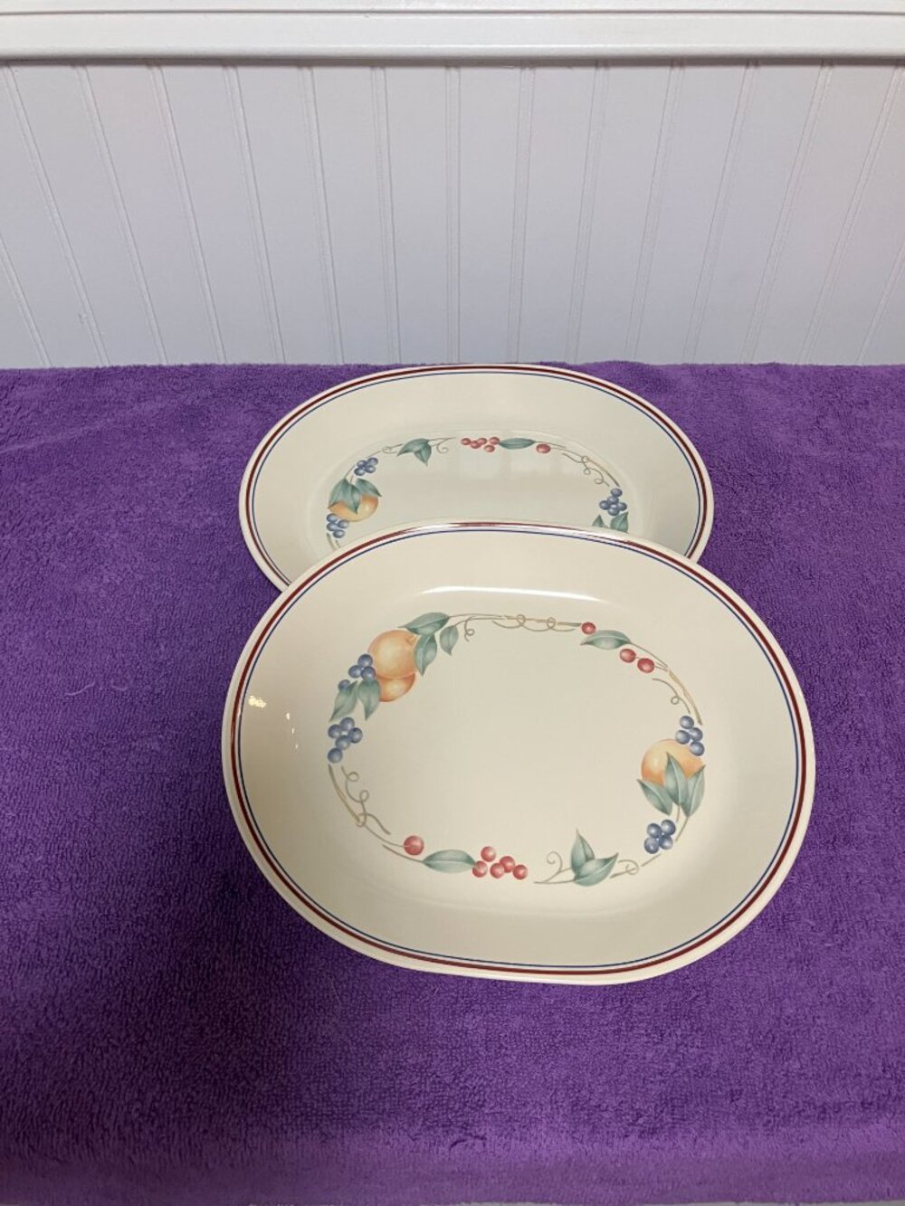 Corelle Abundance Oval Serving Platters